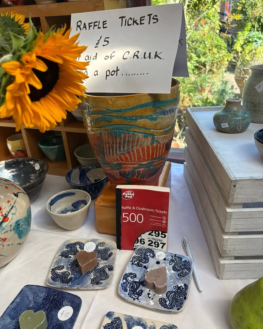 Sarah Clarke and I will be at Angels Farm tomorrow. Pop in for a cuppa and pi...