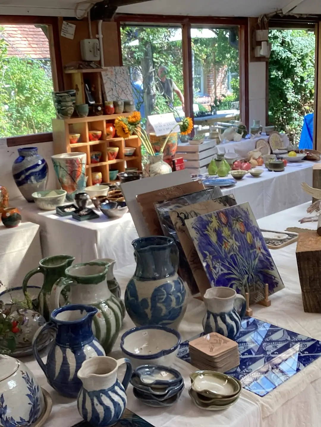 Come and see us , Hampshire open studios , open all week except Mondays....